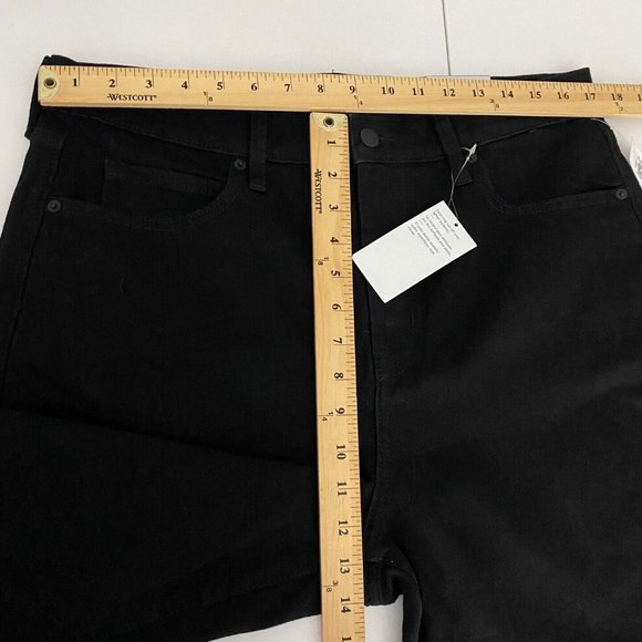Old Navy Extra High Rise Sky-Hi Straight Jeans Jean Size Plus Size 28 NWT Black - Picture 10 of 11